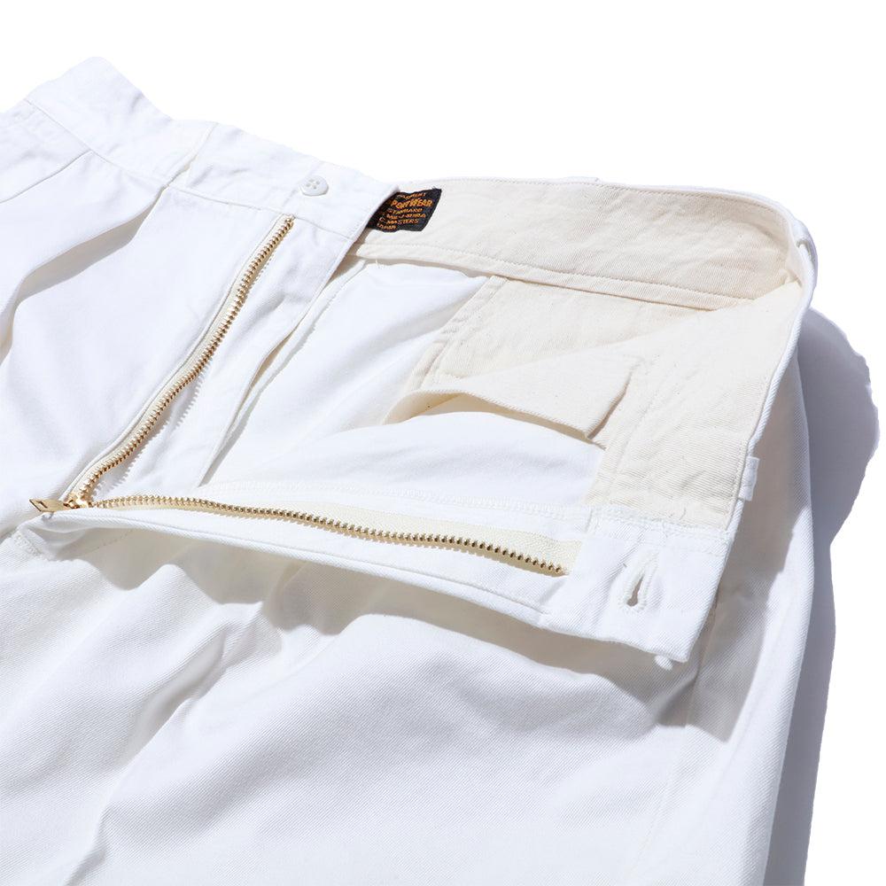 Pherrow's Pleated Shorts Off White-Shorts-Clutch Cafe