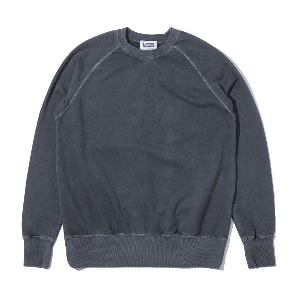 Pherrow's Raglan Sleeve Sweatshirt Faded Black-Sweatshirt-Clutch Cafe