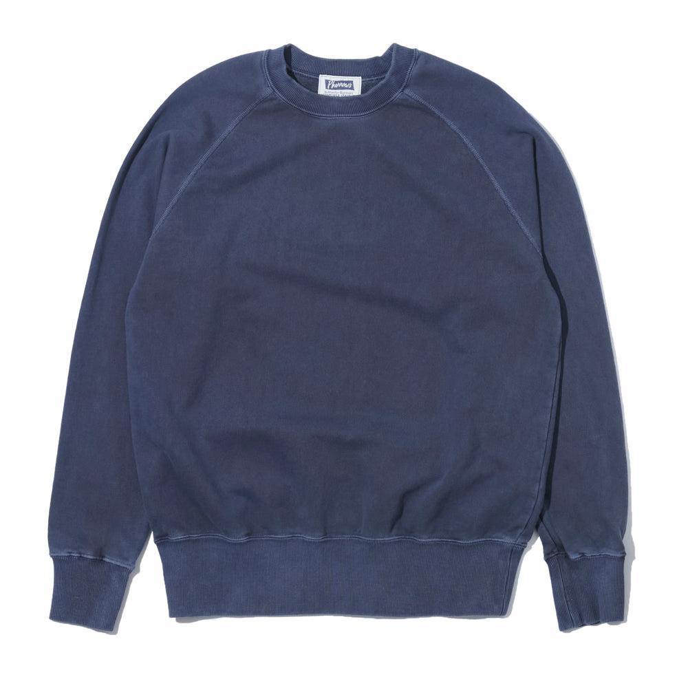 Pherrow's Raglan Sleeve Sweatshirt Faded Navy-Sweatshirt-Clutch Cafe