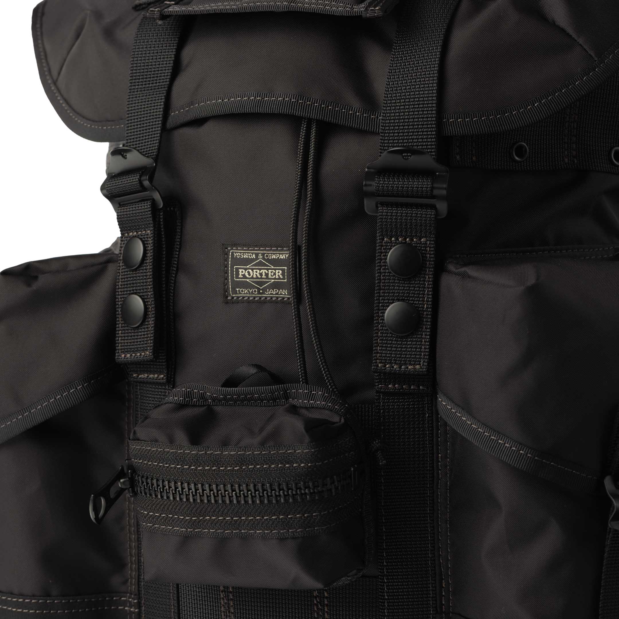 Porter Yoshida & Co All Alice Pack With Pouches Black-Bag-Clutch Cafe