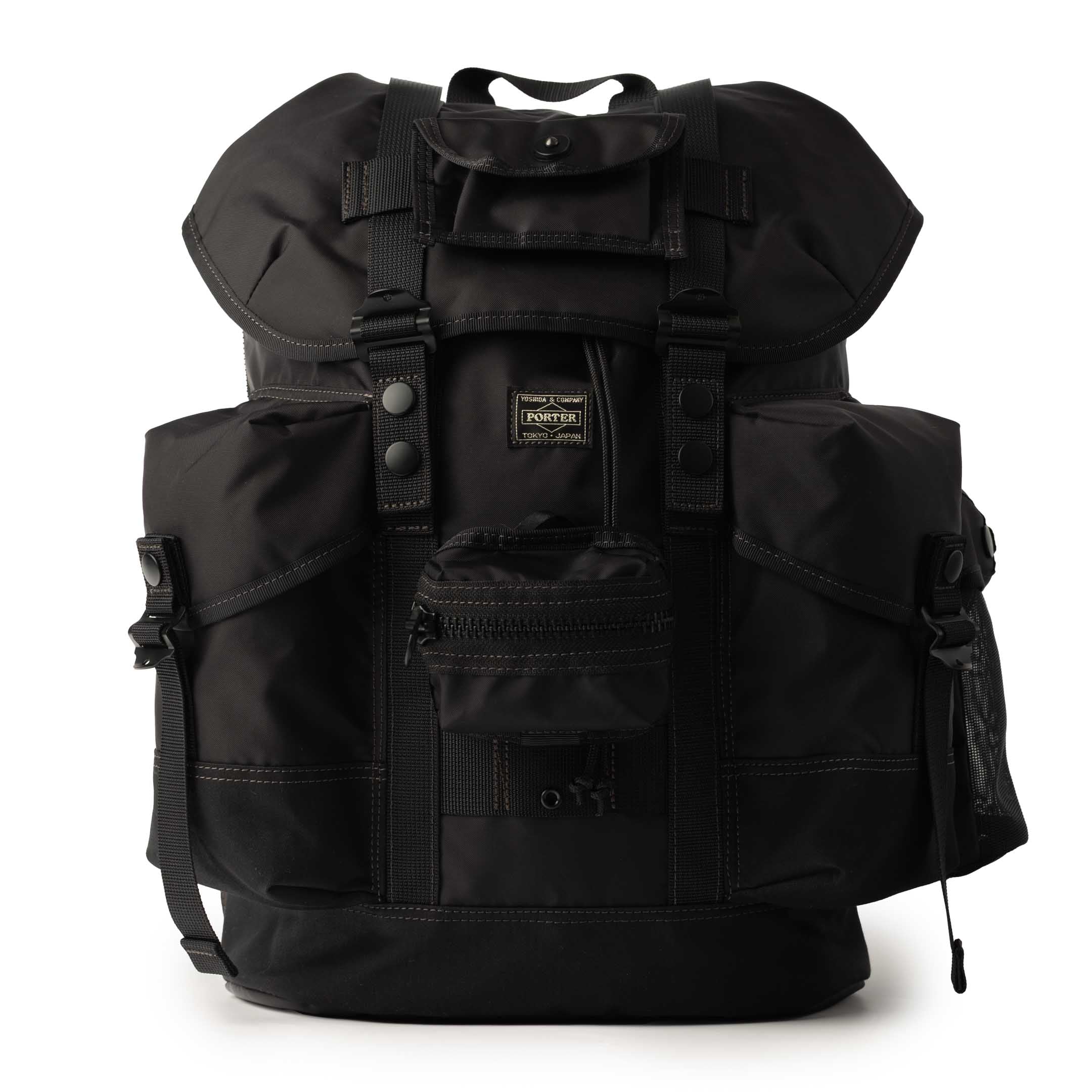 Porter Yoshida & Co All Alice Pack With Pouches Black-Bag-Clutch Cafe