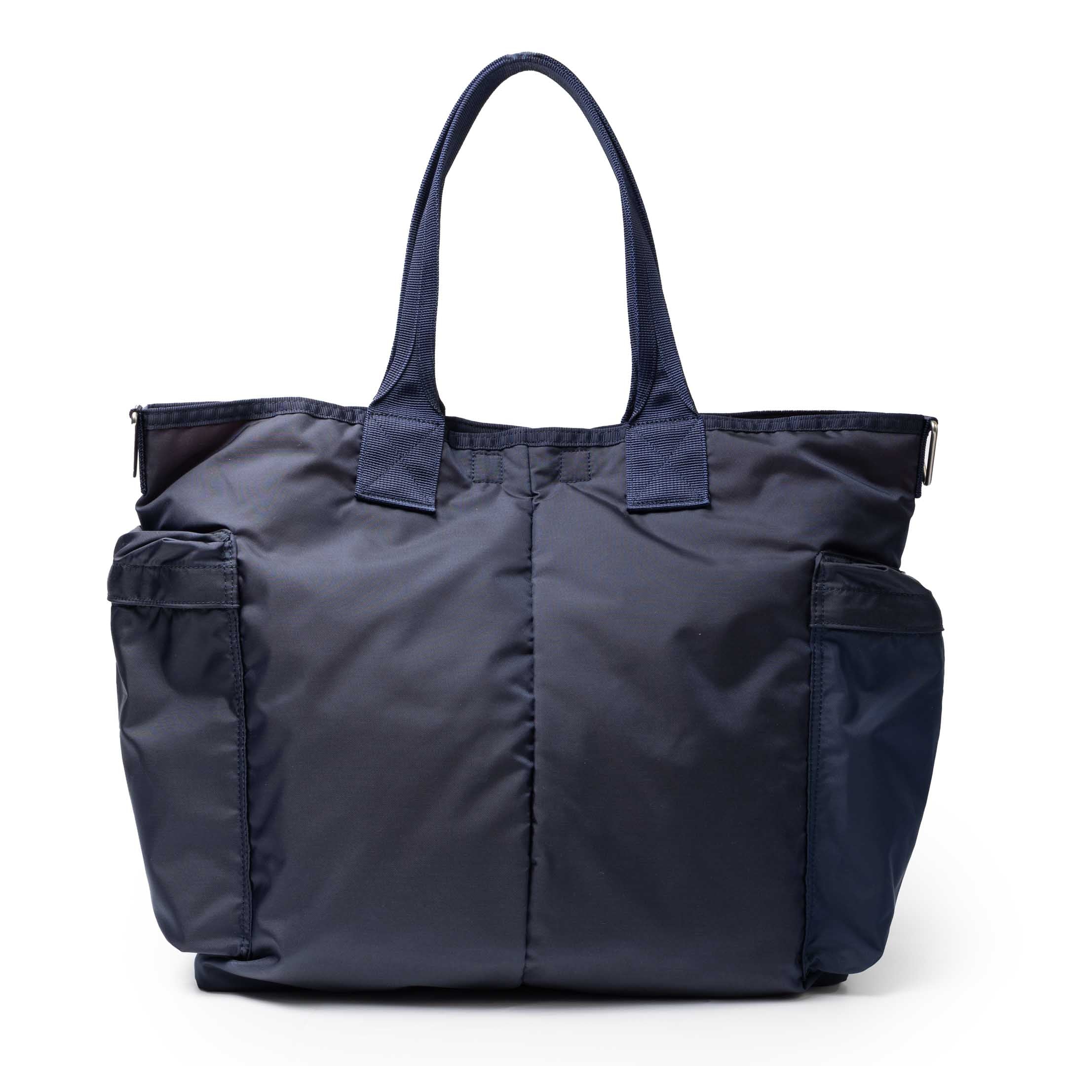 Porter Yoshida & Co Force 2Way Tote Bag Navy-Bag-Clutch Cafe