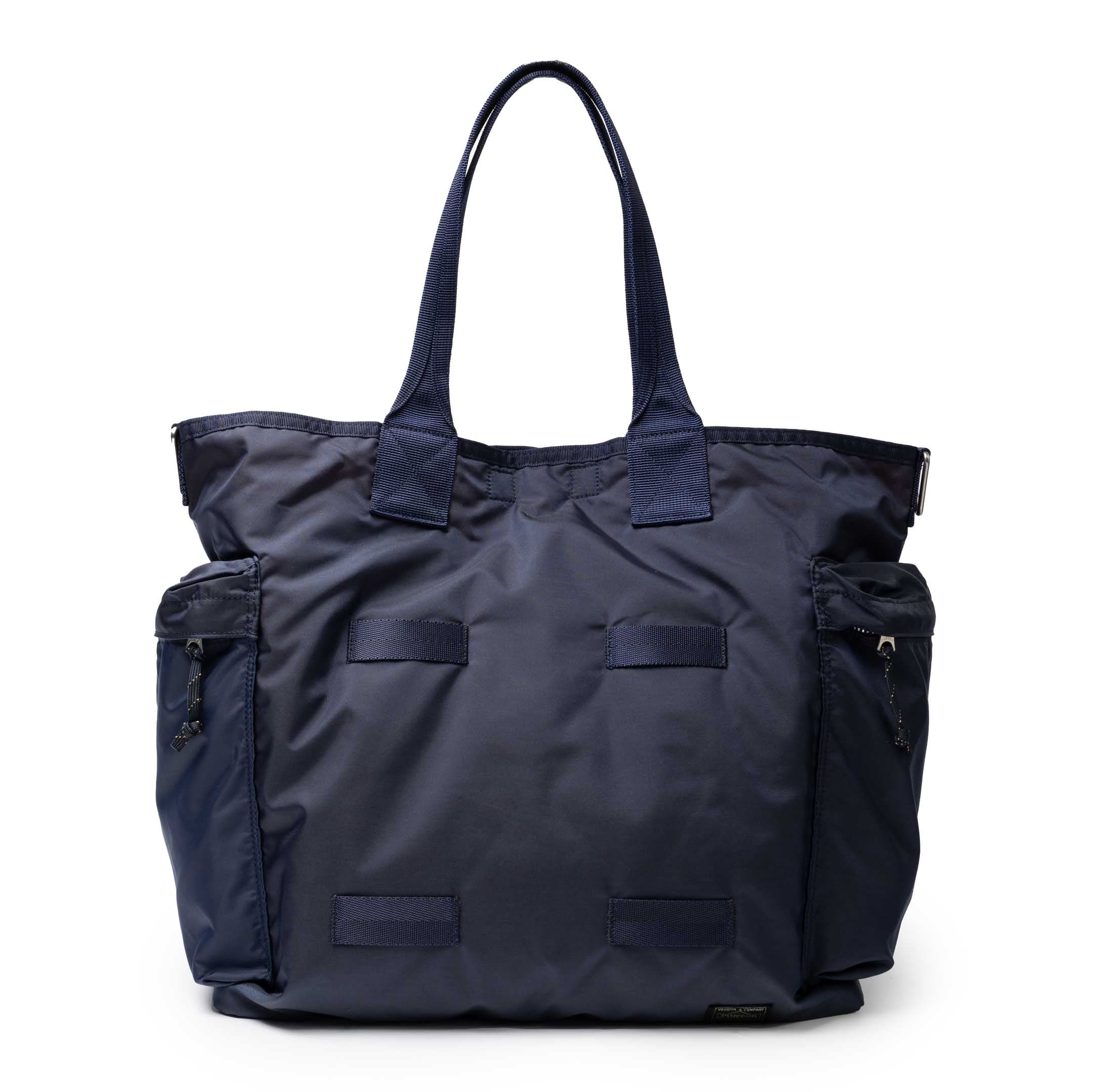 Porter Yoshida & Co Force 2Way Tote Bag Navy-Bag-Clutch Cafe