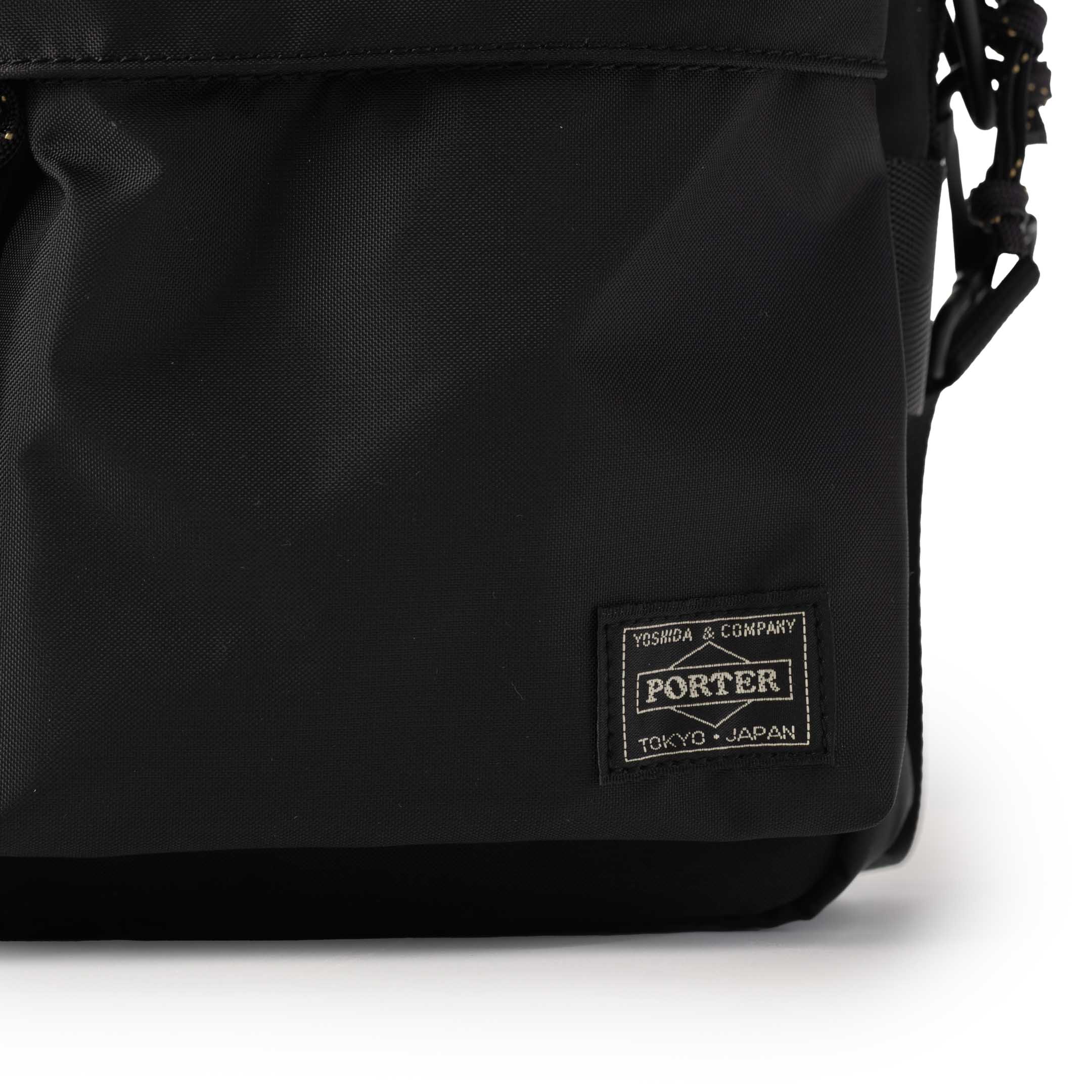 Porter Yoshida & Co Force Shoulder Bag (S) Black-Bag-Clutch Cafe
