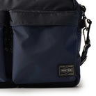 Porter Yoshida & Co Force Shoulder Bag (S) Navy-Bag-Clutch Cafe