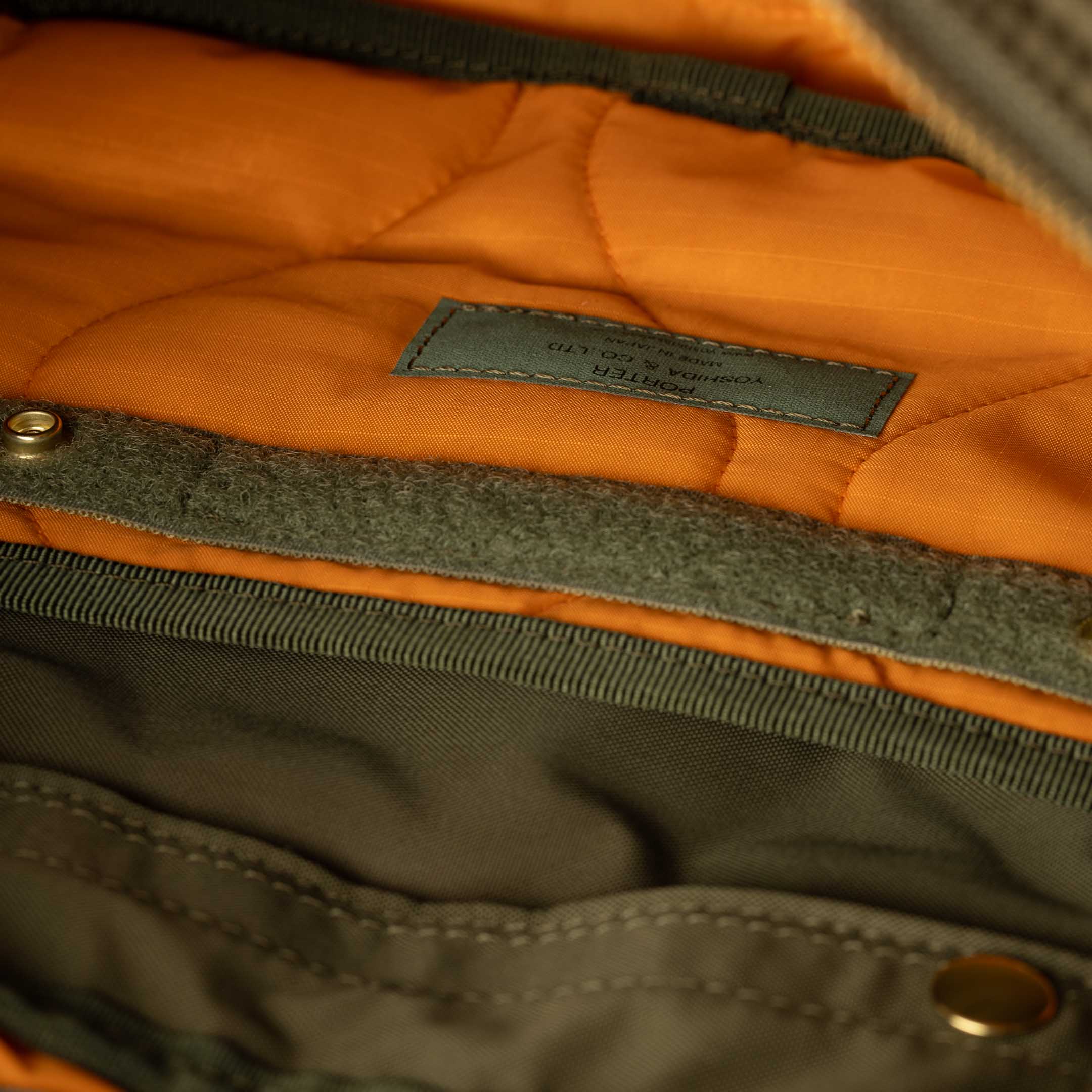 Porter Yoshida & Co Force Shoulder Bag (S) Olive Drab-Bag-Clutch Cafe