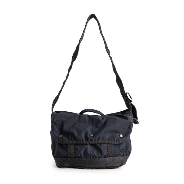 Porter Yoshida Crag Messenger Bag (M) Coyote Navy-Bag-Clutch Cafe