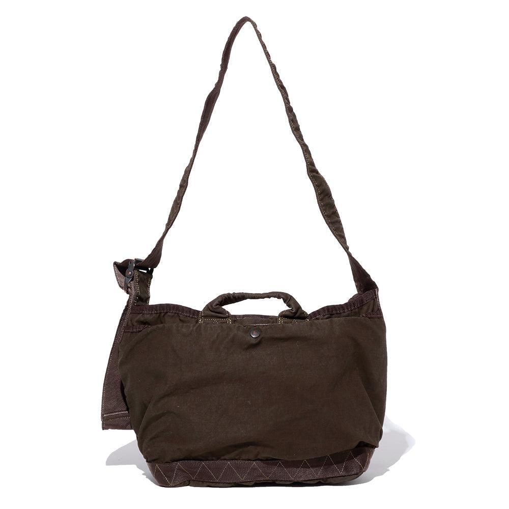 Porter Yoshida Crag Messenger Bag (M) Khaki-Bag-Clutch Cafe