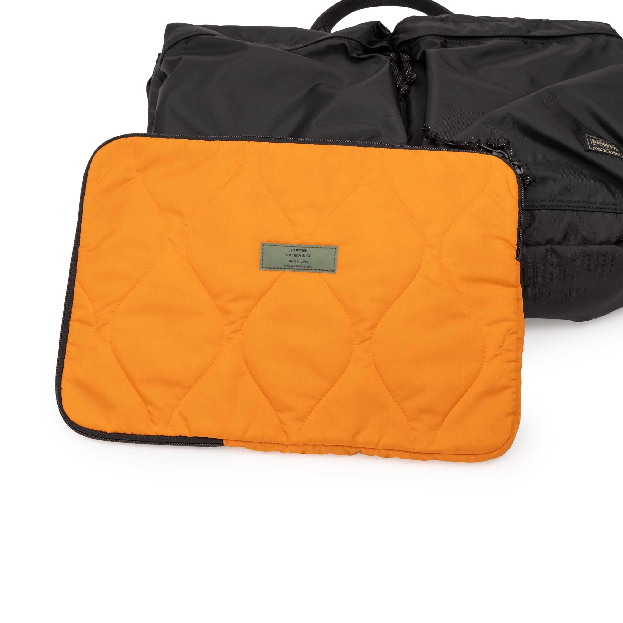 Porter Yoshida Force 3Way Briefcase Black-Clutch Cafe