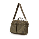 Porter Yoshida Force 3Way Briefcase Olive Drab-Clutch Cafe