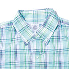 Post Overalls BD2 IKAT Madras Shirt Peppermint-Shirt-Clutch Cafe