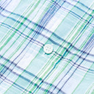 Post Overalls BD2 IKAT Madras Shirt Peppermint-Shirt-Clutch Cafe