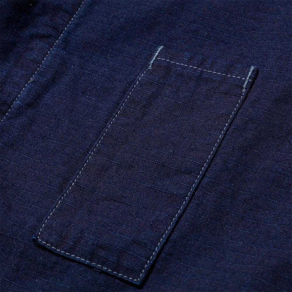 Post Overalls BDU-R Cotton Ripstop Jacket Indigo-Jacket-Clutch Cafe