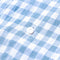 Post Overalls Neutra 4 Linen Block Check S/S Shirt Slate Blue-Shirt-Clutch Cafe