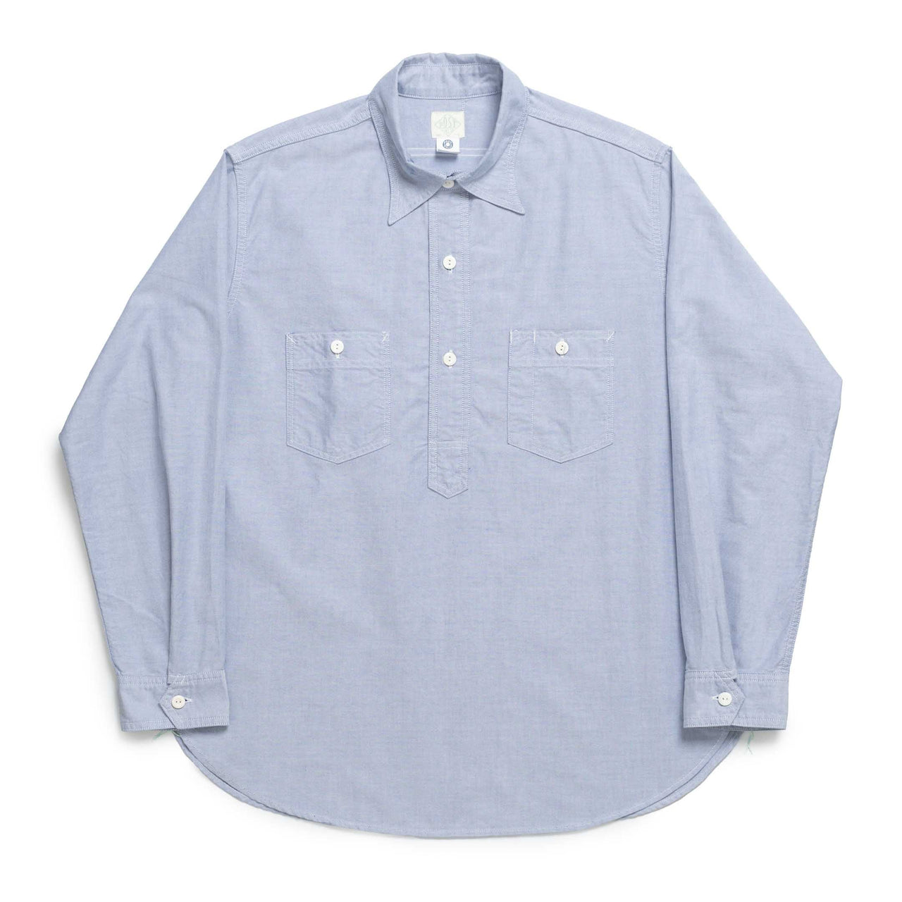 Post Overalls No.2 Shirt Good Oxford Blue-Shirt-Clutch Cafe