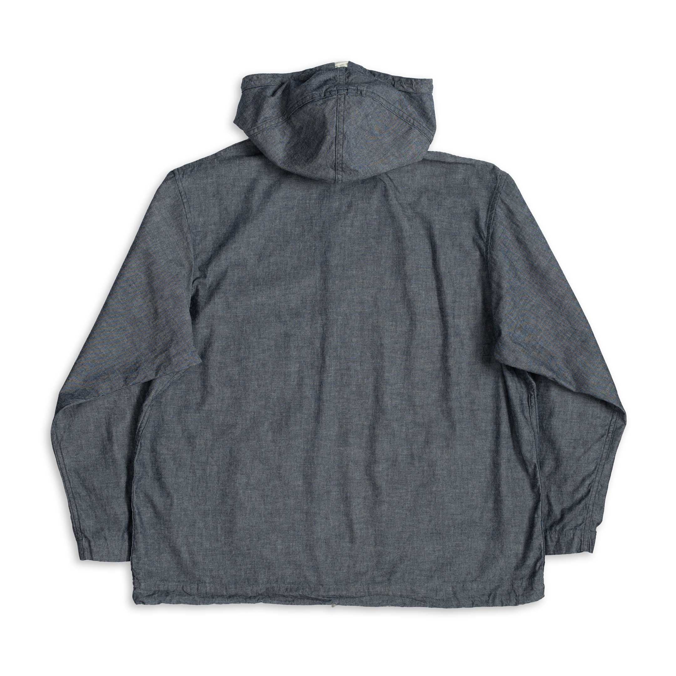 Post Overalls Town & Country Parka Chambray Indigo-Jacket-Clutch Cafe