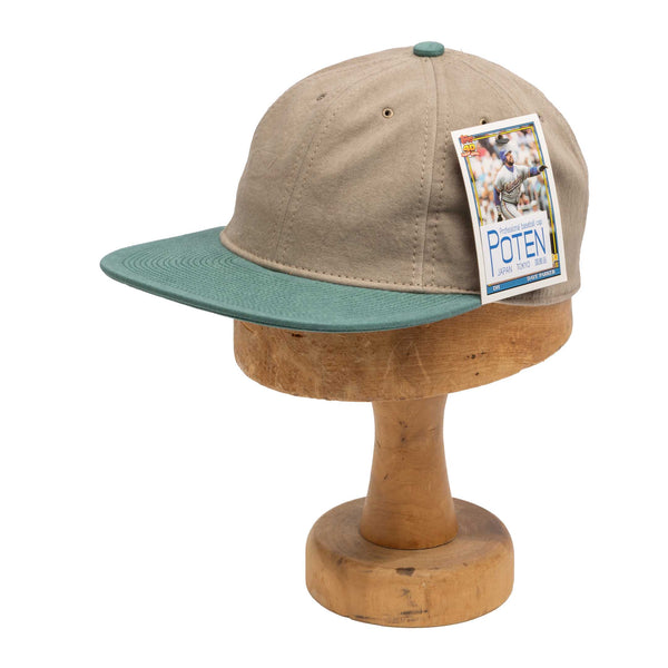 Poten Cotton Washer Baseball Cap Green-Baseball Cap-Clutch Cafe