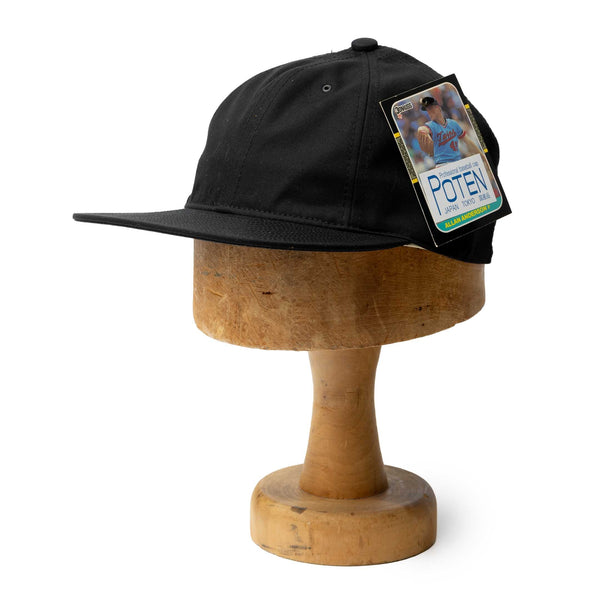 Poten Fujikinbai Baseball Hat Black-Baseball Cap-Clutch Cafe