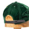 Poten Velvet Baseball Hat Green-Baseball Cap-Clutch Cafe
