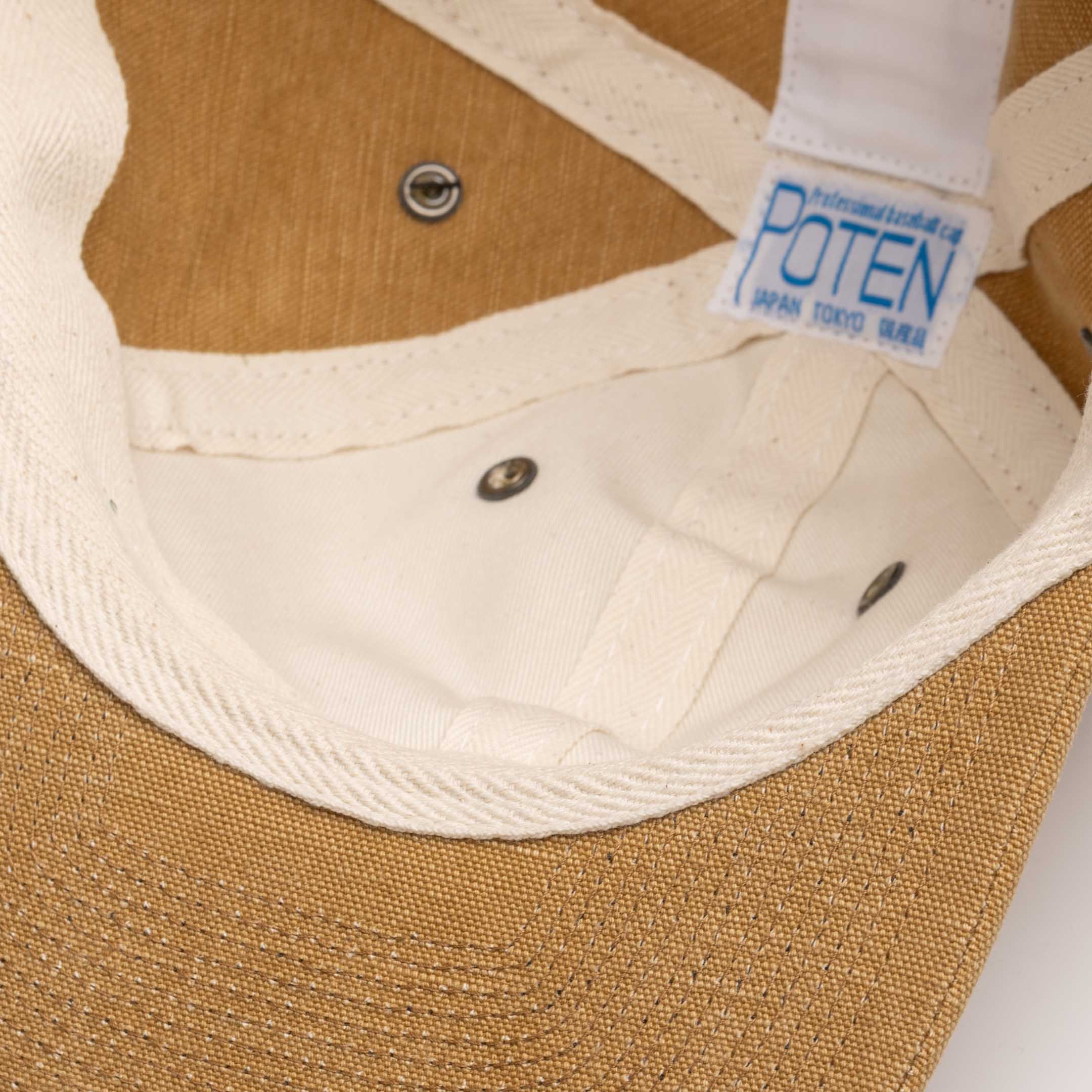 Poten Vintage Duck Baseball Cap Camel-Baseball Cap-Clutch Cafe