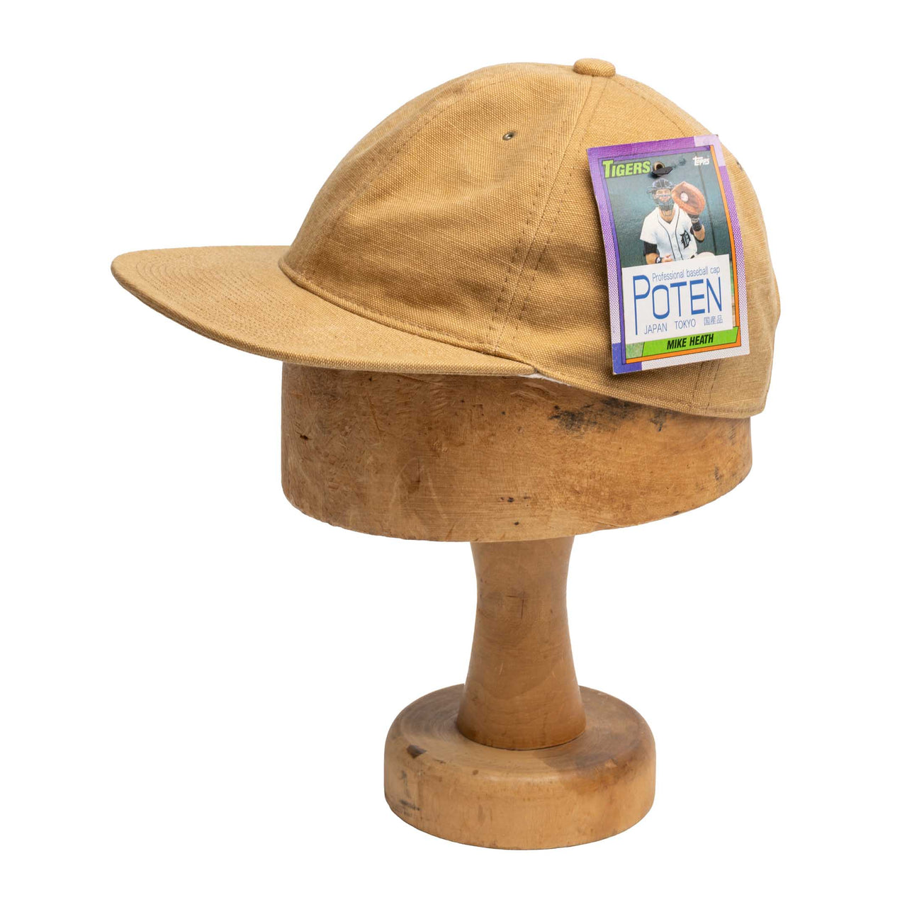 Poten Vintage Duck Baseball Cap Camel-Baseball Cap-Clutch Cafe