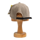 Poten Vintage Linen Twill Baseball Cap Grey-Baseball Cap-Clutch Cafe