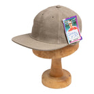 Poten Vintage Linen Twill Baseball Cap Grey-Baseball Cap-Clutch Cafe