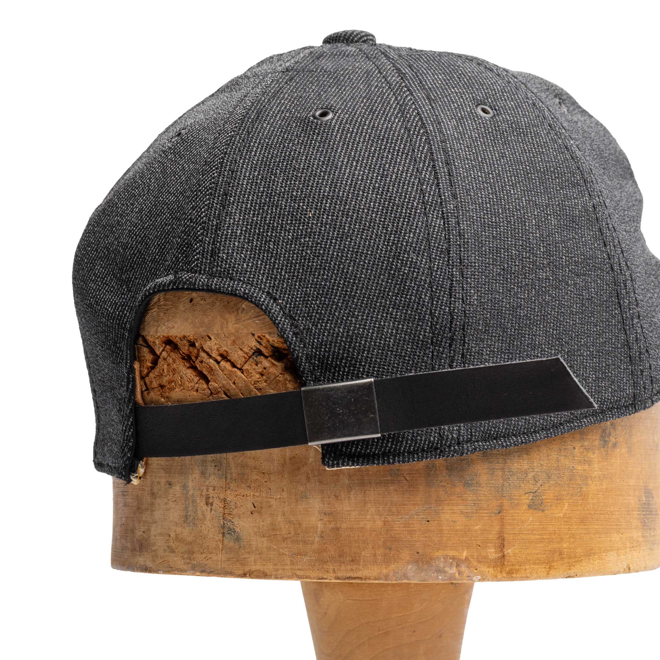 Poten Vintage Twill Baseball Cap Grey-Baseball Cap-Clutch Cafe