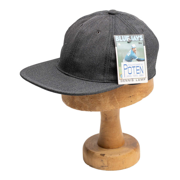 Poten Vintage Twill Baseball Cap Grey-Baseball Cap-Clutch Cafe