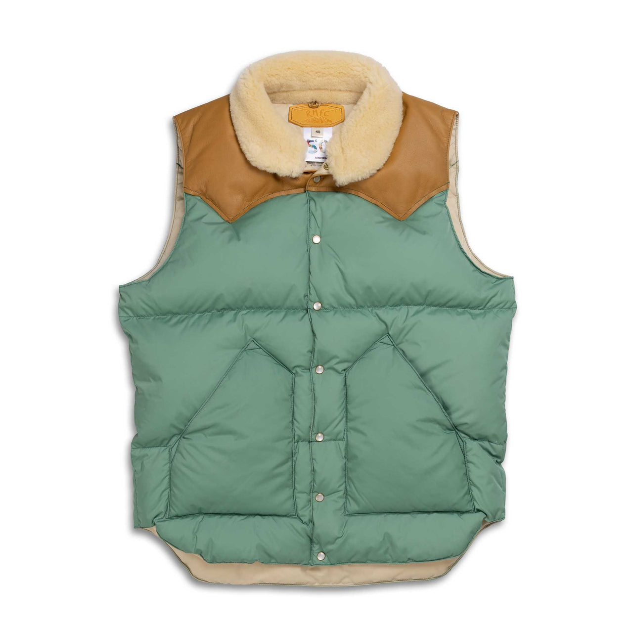 Rocky Mountain Featherbed Christy Vest Emerald-Down Vest-Clutch Cafe