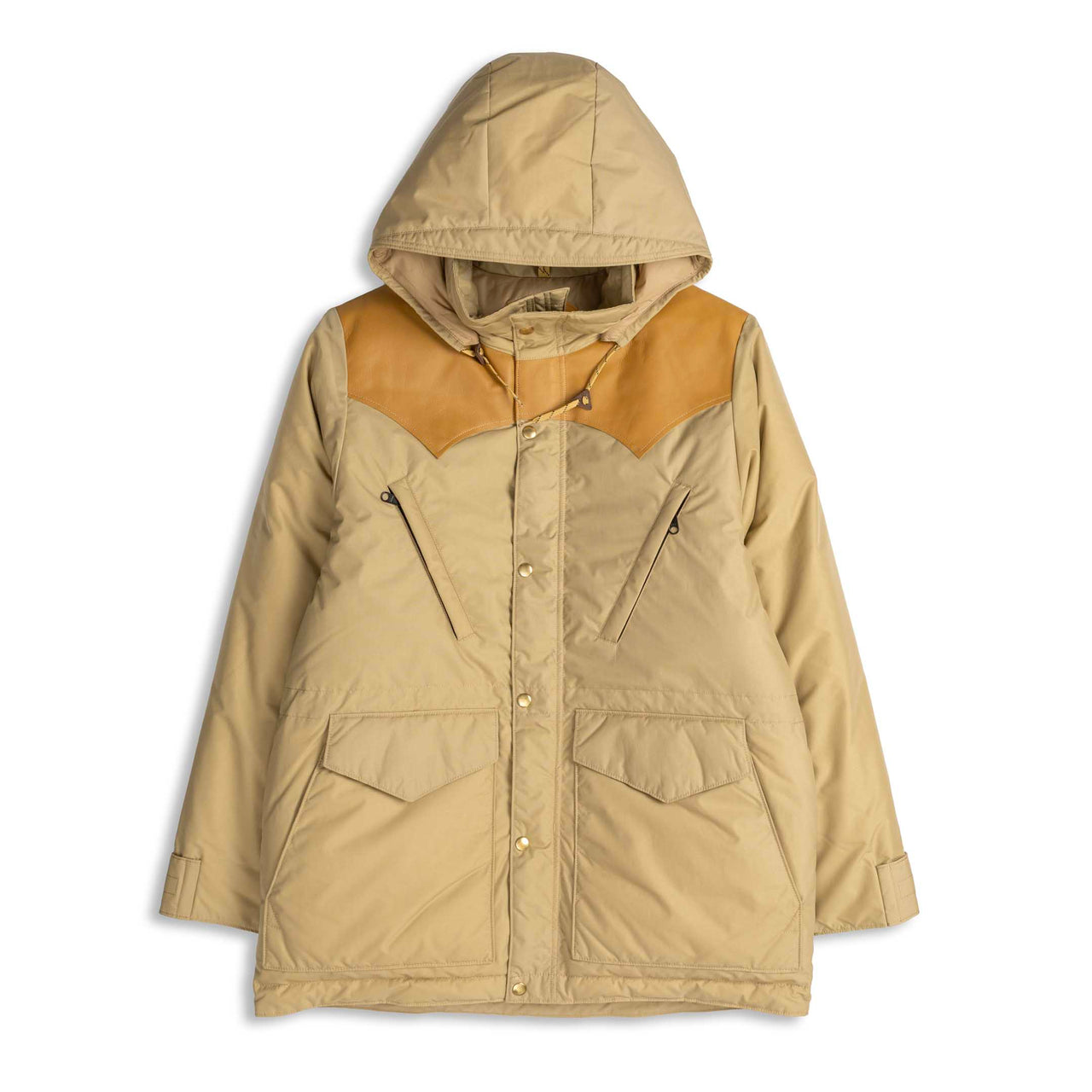 Rocky Mountain Featherbed Down Mountain Parka (DMP) Tan-Down Jacket-Clutch Cafe
