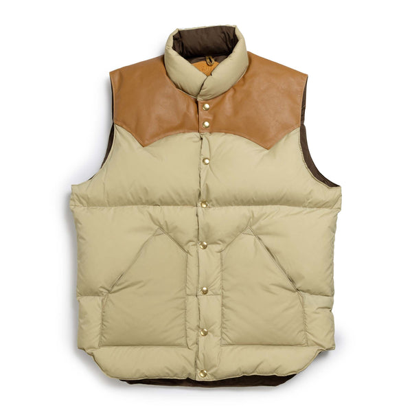 Rocky Mountain Featherbed Down Vest Tan – Clutch Cafe