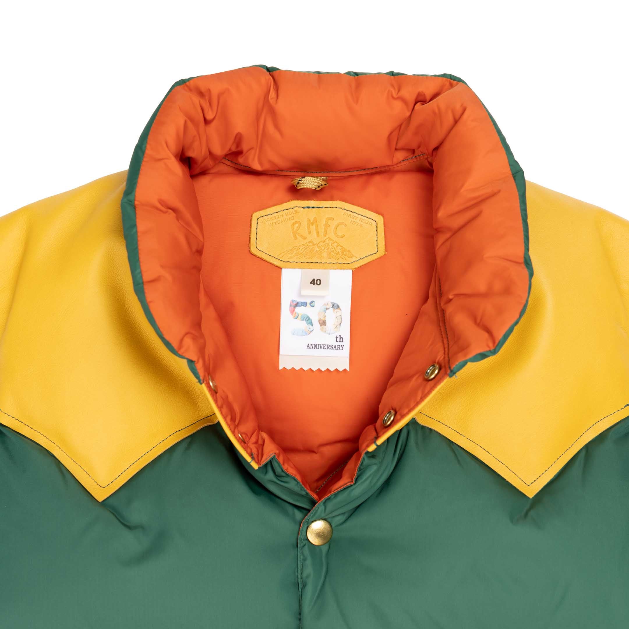 Rocky Mountain Featherbed For Clutch Cafe Down Vest Pine Green-Down Vest-Clutch Cafe