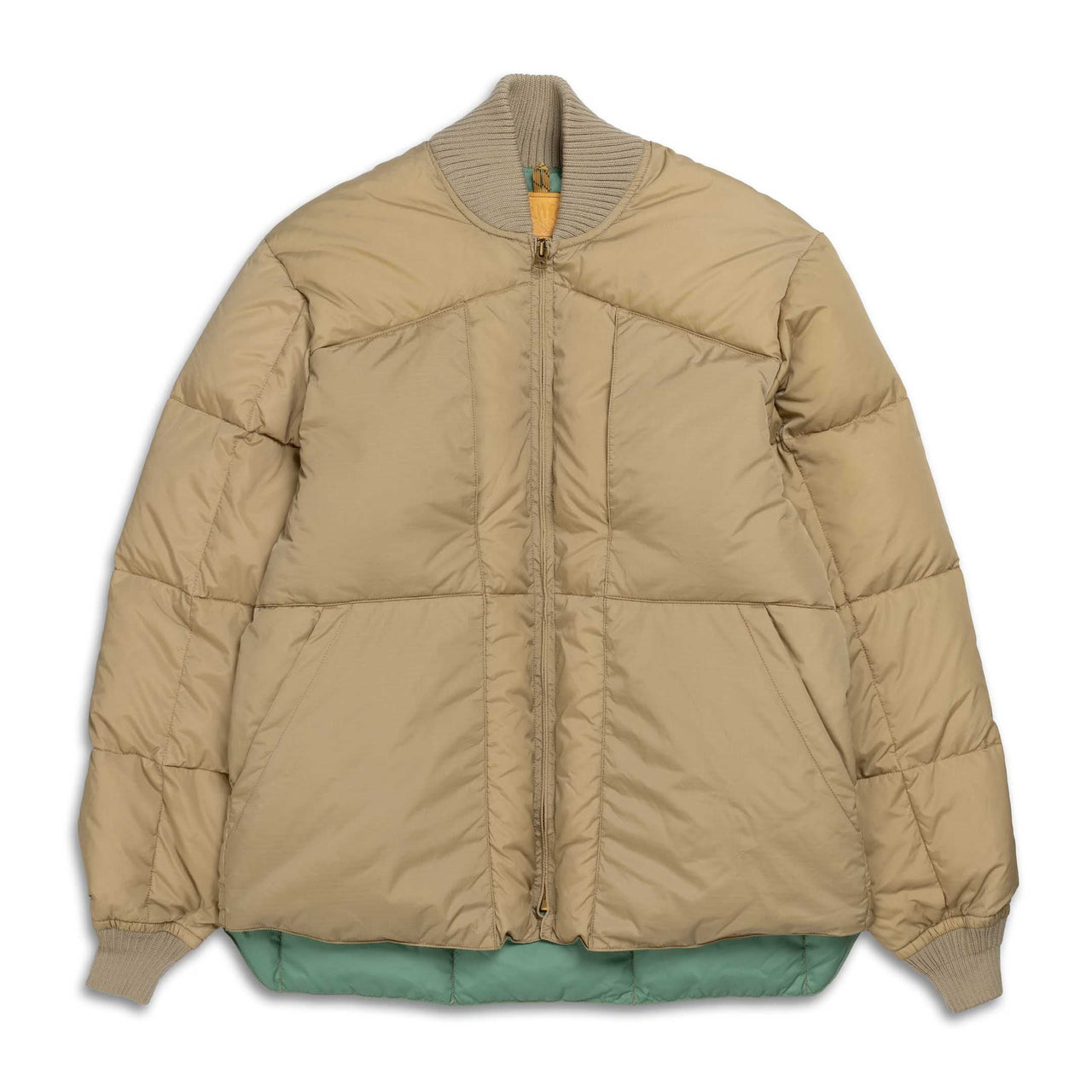 Rocky Mountain Featherbed MC Down Jacket Beige-Jacket-Clutch Cafe