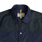 Rocky Mountain Featherbed Wind Shirt Classic Taffeta Navy-Jacket-Clutch Cafe