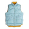 Rocky Mountain Featherbed for Clutch Cafe Reversible Down Vest Mustard x Sax Blue-Down Vest-Clutch Cafe
