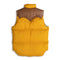 Rocky Mountain Featherbed for Clutch Cafe Reversible Down Vest Mustard x Sax Blue-Down Vest-Clutch Cafe