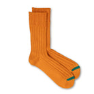 Rototo Chunky Ribbed Crew Sock Orange Peel-Socks-Clutch Cafe