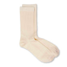Rototo Flex Stretch Sock Ecru-Socks-Clutch Cafe