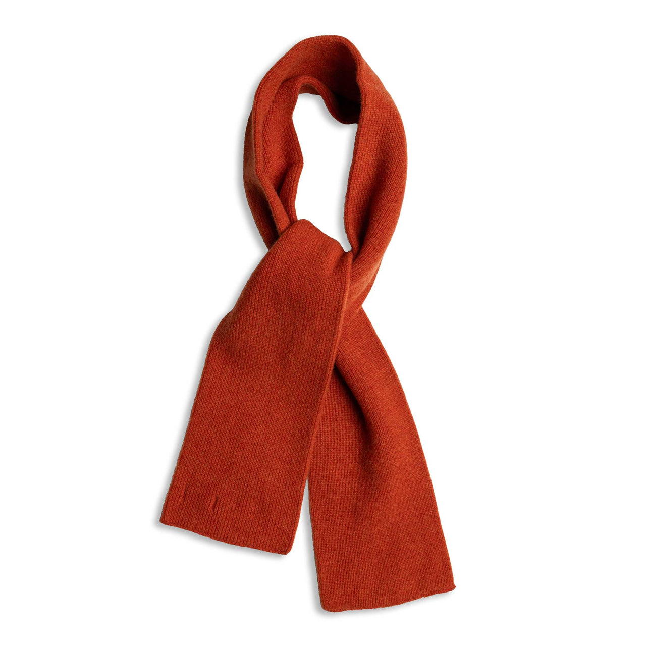 Rototo Merino Lambswool Scarf Brick-Scarf-Clutch Cafe