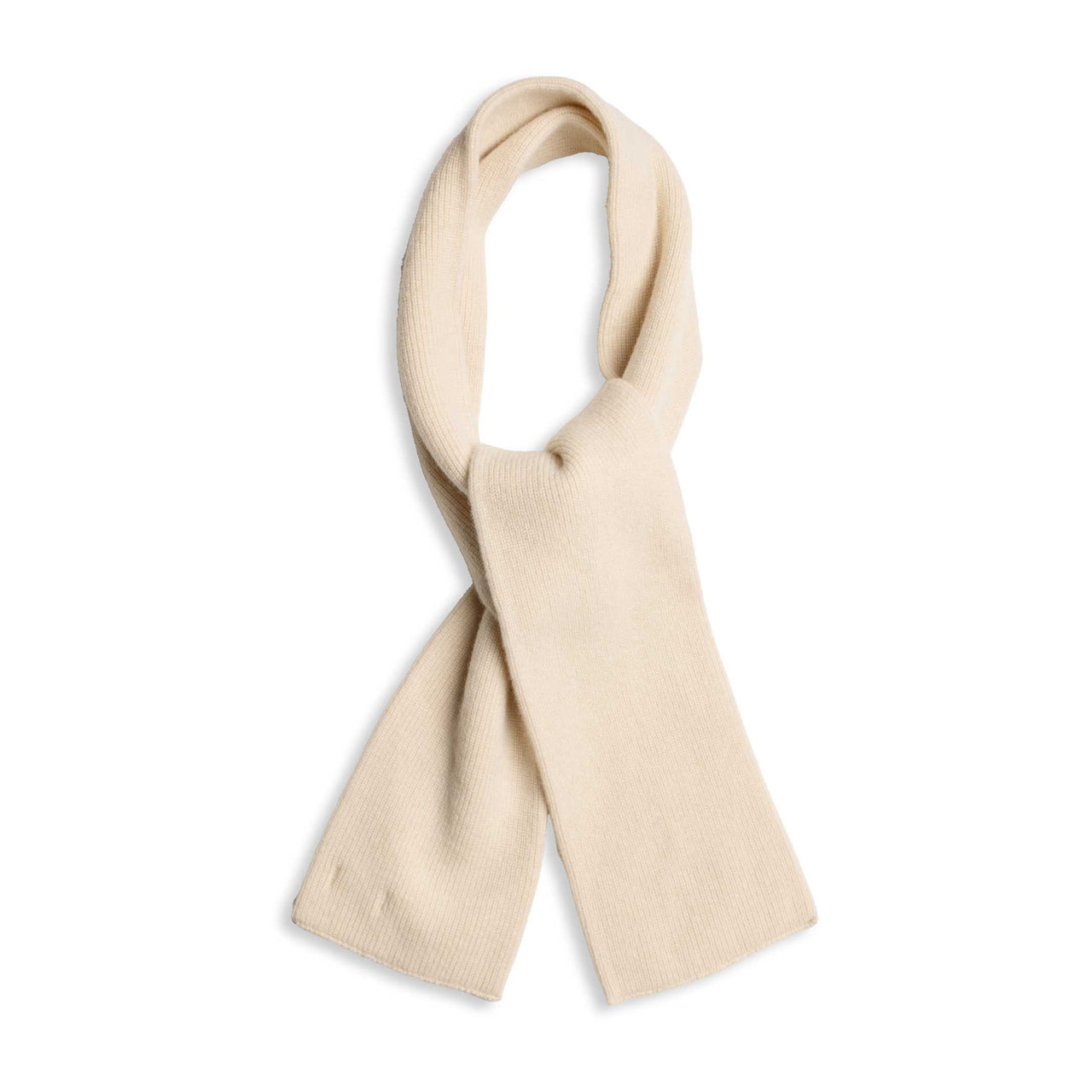 Rototo Merino Lambswool Scarf Off White-Scarf-Clutch Cafe