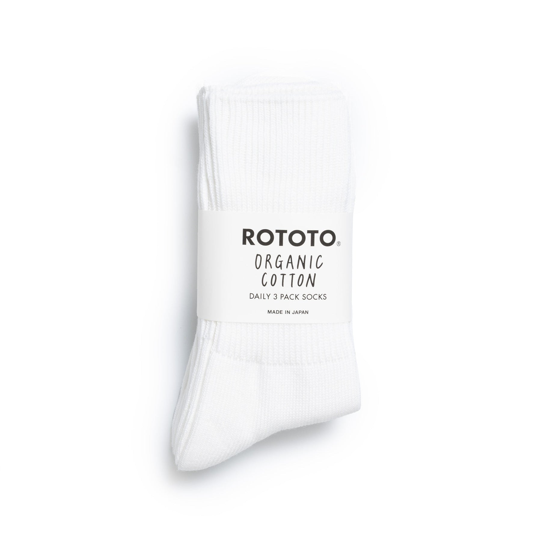 3 Pack Rototo logo cotton socks
