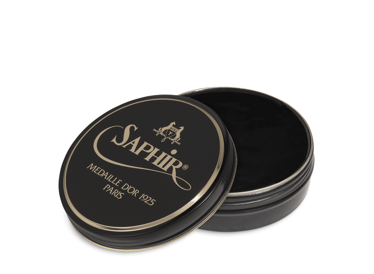 Saphir Medaille D'or Pate De Luxe Dark Brown-Shoe Care-Clutch Cafe