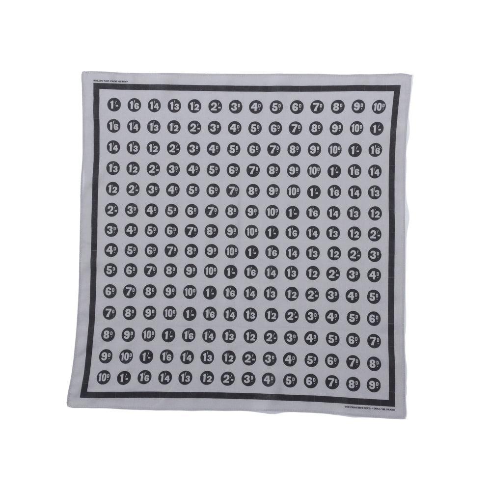 Snail Brand Bandana Coin - GREY-Bandana-Clutch Cafe