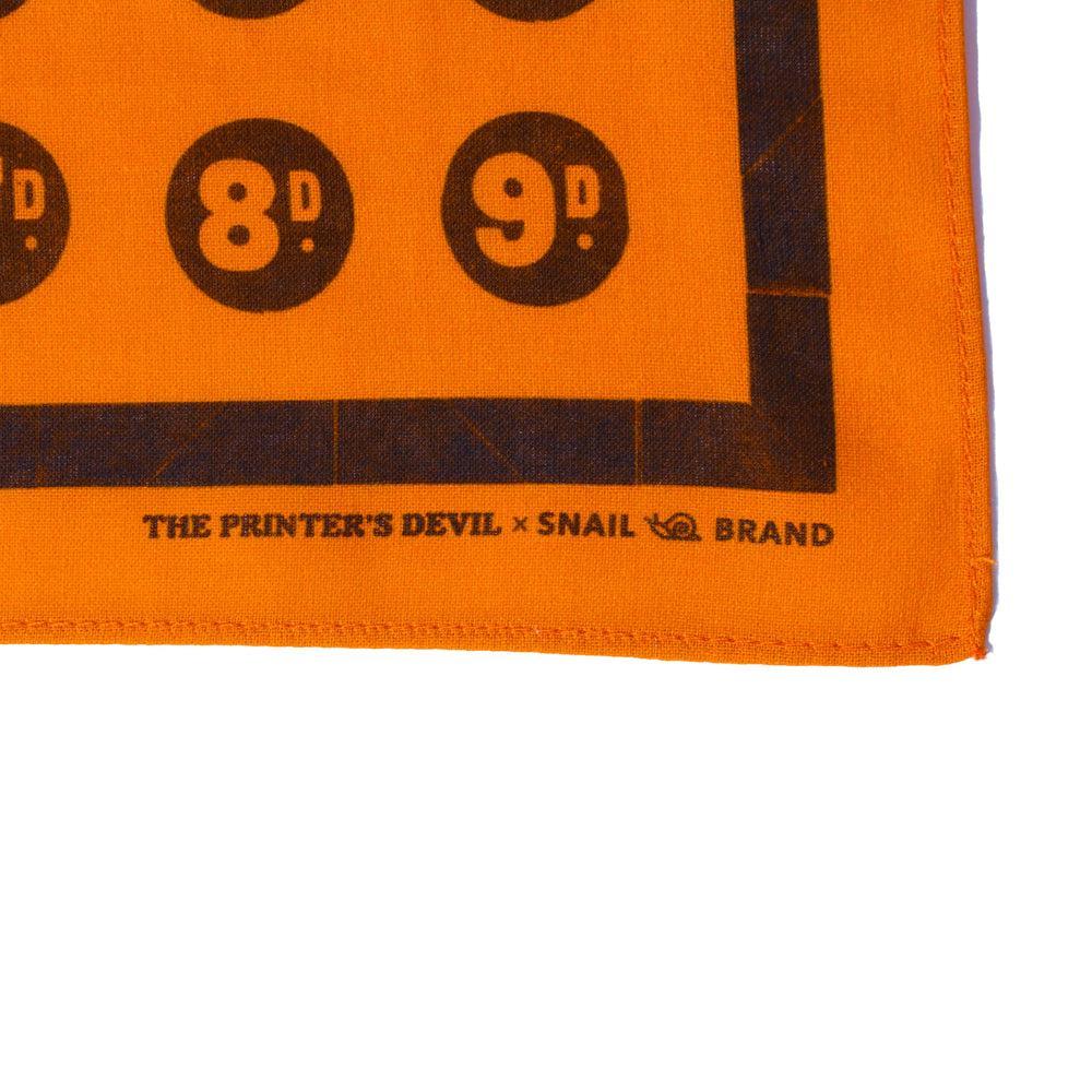 Snail Brand Bandana Coin - YELLOW&RED-Bandana-Clutch Cafe