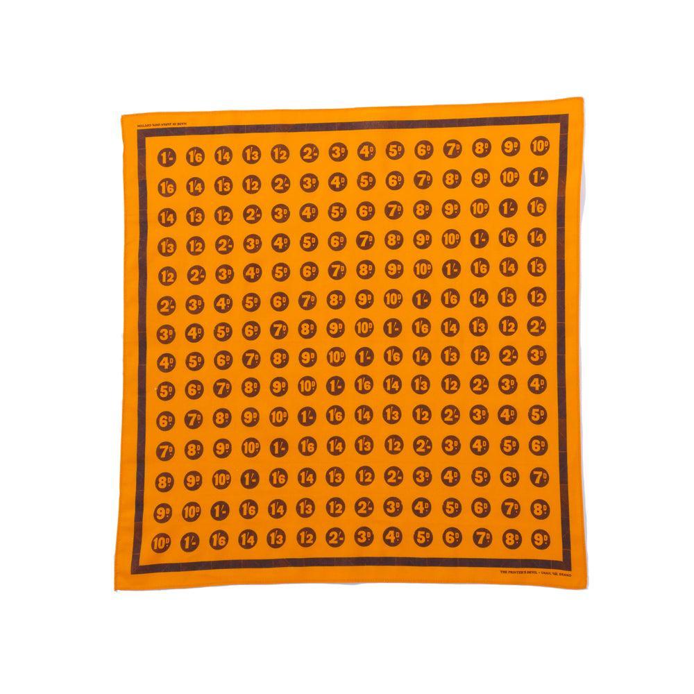 Snail Brand Bandana Coin - YELLOW&RED-Bandana-Clutch Cafe