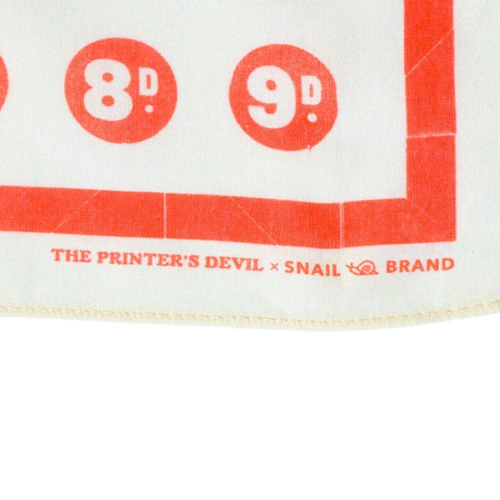 Snail Brand Bandana Coin - ORANGE-Bandana-Clutch Cafe