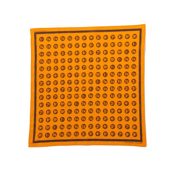 Snail Brand Bandana Coin - YELLOW&RED-Bandana-Clutch Cafe