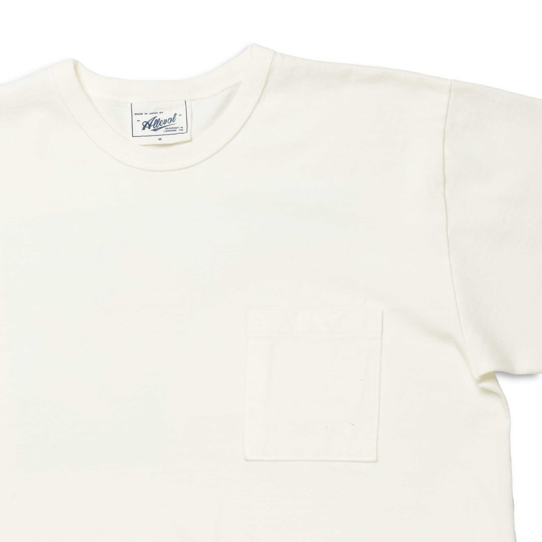 Allevol x Sneakersutra Pocket T-shirt White-Clutch Cafe