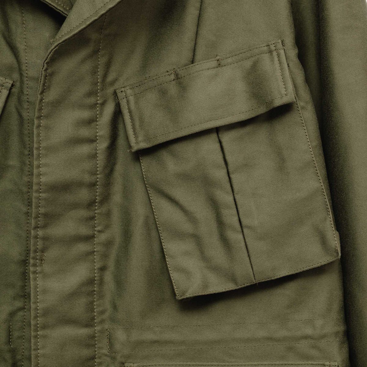 Soundman Albany Fatigue Jacket Army Green-Jacket-Clutch Cafe